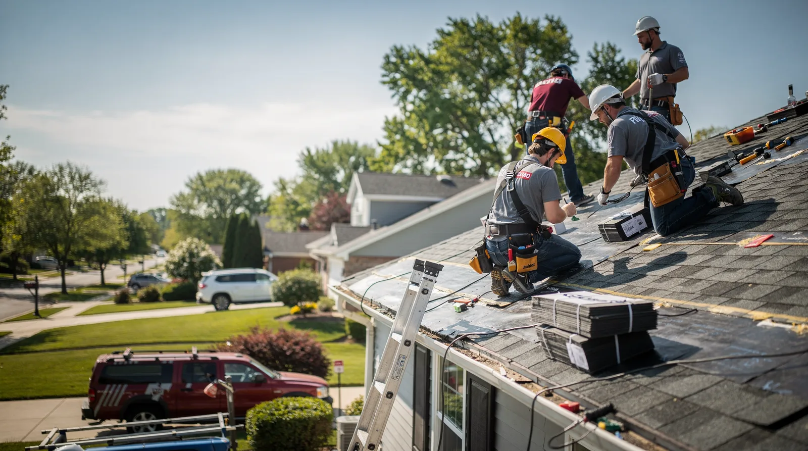 Roof Repair in Mount Carmel, IL around you